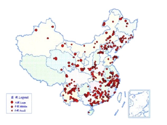 我國銀礦分布圖
